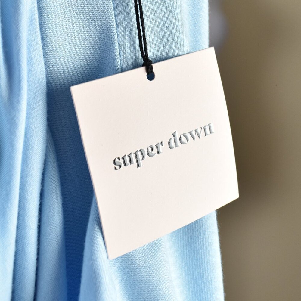 Superdown Evie Off Shoulder Bodysuit NEW - S - Picture 11 of 11